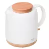 Czajnik elektryczny Adler AD 1304 — 1 l, 1200 W, obudowa ceramiczna, odchylana pokrywa, podstawa obrotowa 360°, biały