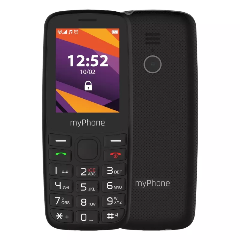 Telefon komórkowy MYPHONE 6410 LTE | 2,4 cala TFT | Czarny