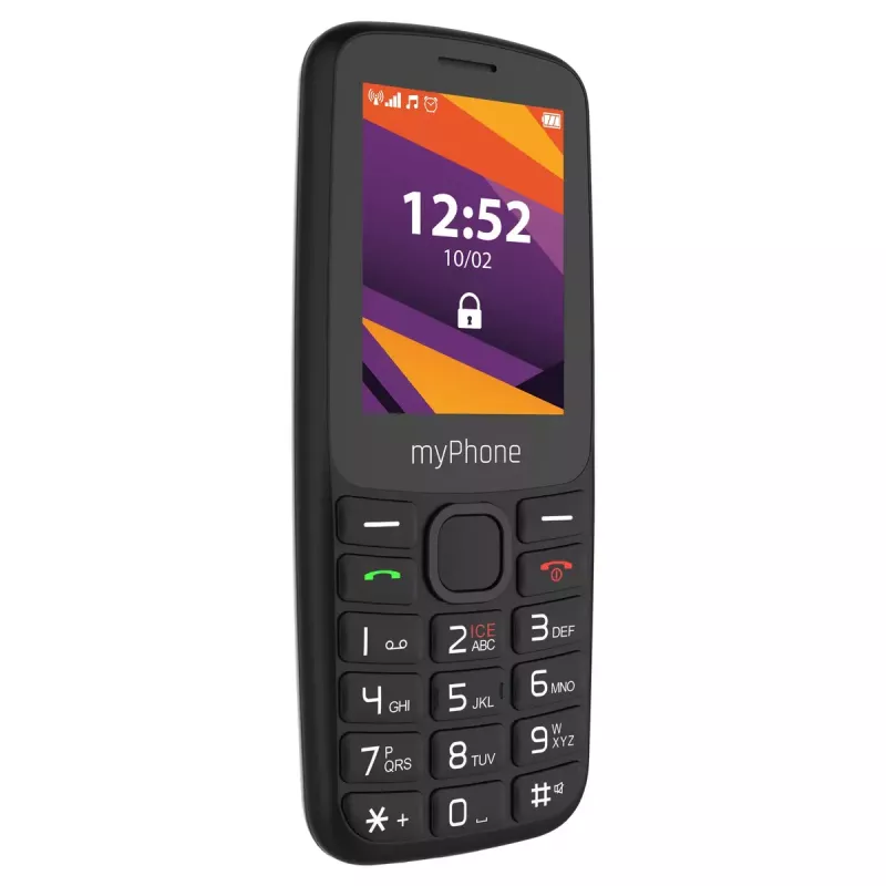 Telefon komórkowy MYPHONE 6410 LTE | 2,4 cala TFT | Czarny