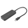 DIGITUS USB-C - 3x DP MST Hub wideo DP 1.4. 4K/60Hz
