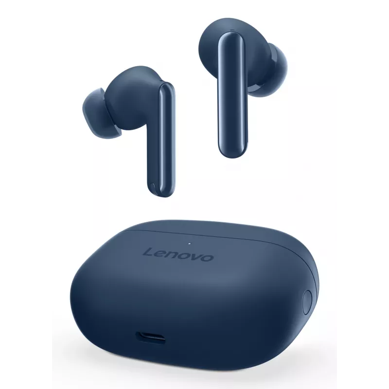 Słuchawki Lenovo YOGA PC Edition True Wireless Stereo (TWS) douszne do rozmów i muzyki, USB‑C, niebieskie, 20–20000 Hz, zasięg 10 m