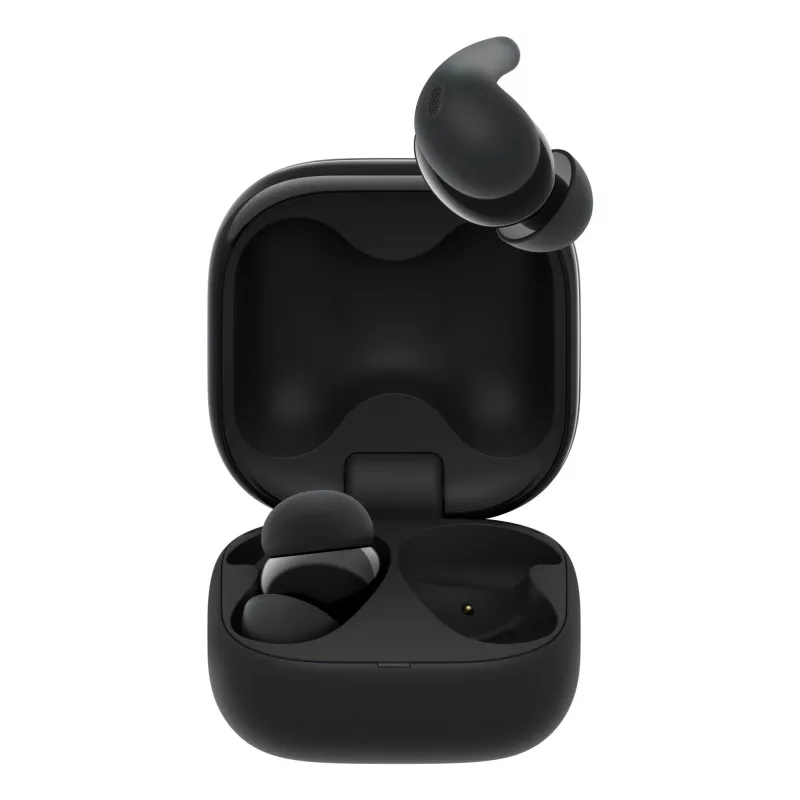 Bezprzewodowe słuchawki douszne Sony LinkBuds Fit WFLS910NB — Bluetooth, 20–20000 Hz, zasięg 10 m, 75 g, czarne