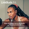 Bezprzewodowe słuchawki douszne Sony LinkBuds Fit WFLS910NB — Bluetooth, 20–20000 Hz, zasięg 10 m, 75 g, czarne