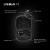 Bezprzewodowe słuchawki douszne Sony LinkBuds Fit WFLS910NB — Bluetooth, 20–20000 Hz, zasięg 10 m, 75 g, czarne