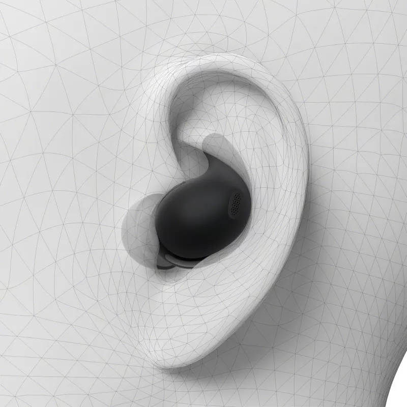 Bezprzewodowe słuchawki douszne Sony LinkBuds Fit WFLS910NB — Bluetooth, 20–20000 Hz, zasięg 10 m, 75 g, czarne