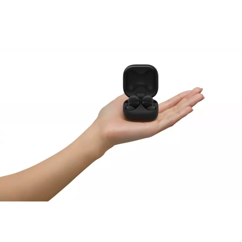 Bezprzewodowe słuchawki douszne Sony LinkBuds Fit WFLS910NB — Bluetooth, 20–20000 Hz, zasięg 10 m, 75 g, czarne
