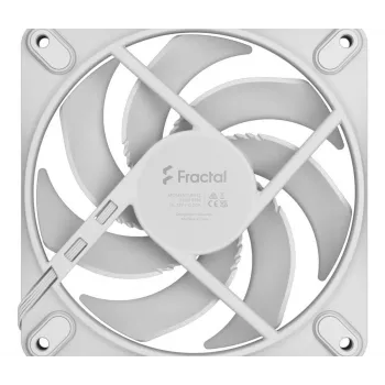 Wentylator Fractal Design Momentum 12 12 cm Biały 350–2200 RPM 114,6 m³/h