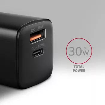 Ładowarka sieciowa Axagon ACU-PQ30 PD3.0 & QC4+ 2xWYJŚCIA 30W