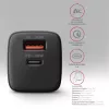 Ładowarka sieciowa Axagon ACU-PQ30 PD3.0 & QC4+ 2xWYJŚCIA 30W