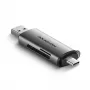 Czytnik kart Axagon CRE-SAC SuperSpeed USB-C+USB-A 5 Gb/s