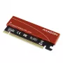 Axagon PCEM2-S PCIe x16 – adapter gniazda M.2 NVMe M-key, z pasywnym aluminiowym radiatorem