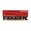 Axagon PCEM2-S PCIe x16 – adapter gniazda M.2 NVMe M-key, z pasywnym aluminiowym radiatorem