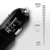 Axagon PWC-5V5 SMART ładowarka samochodowa 24W, 2x port USB-A, 5V/2,4A + 5V/2,4A