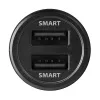 Axagon PWC-5V5 SMART ładowarka samochodowa 24W, 2x port USB-A, 5V/2,4A + 5V/2,4A
