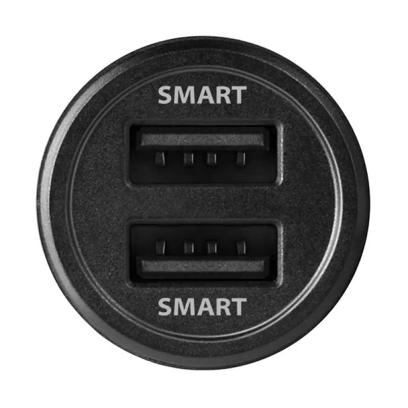 Axagon PWC-5V5 SMART ładowarka samochodowa 24W, 2x port USB-A, 5V/2,4A + 5V/2,4A