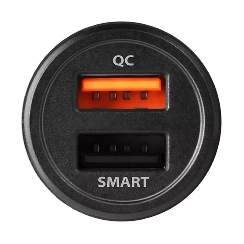Ładowarka samochodowa Axagon PWC-QC5 do urządzeń mobilnych Telefon, Smartfon, Tablet, Uniwersalna Czarna Zapalniczka Szybkie ładowanie Auto