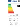 Pralka Gorenje W3NGPI72SBS ładowana od przodu 7 kg, 1200 obr./min, LCD, para, 59,5×43,5 cm, Klasa energetyczna B
