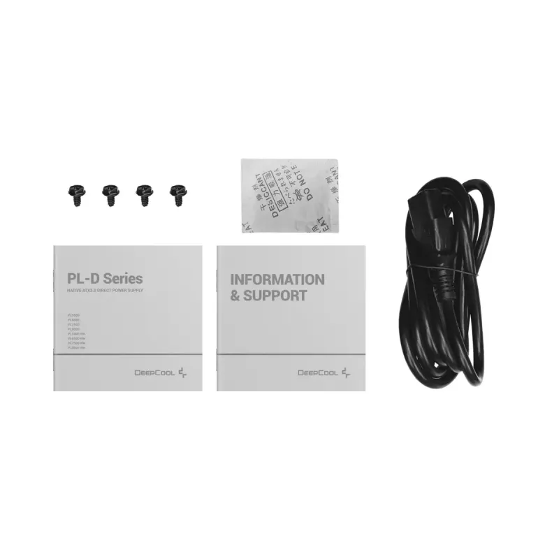 Zasilacz DeepCool PL550D 550W ATX 3.0 80 PLUS Bronze, wentylator 120mm, niemodularny, 6 SATA, 3x 6+2 PCIe