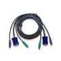 Kabel KVM ATEN 10ft PS/2 czarny 3 m