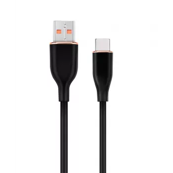 GEMBIRD Premium Silicon Type-C USB Charging And Data kabel, 1.5m - Czarny