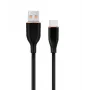 GEMBIRD Premium Silicon Type-C USB Charging And Data kabel, 1.5m - Czarny