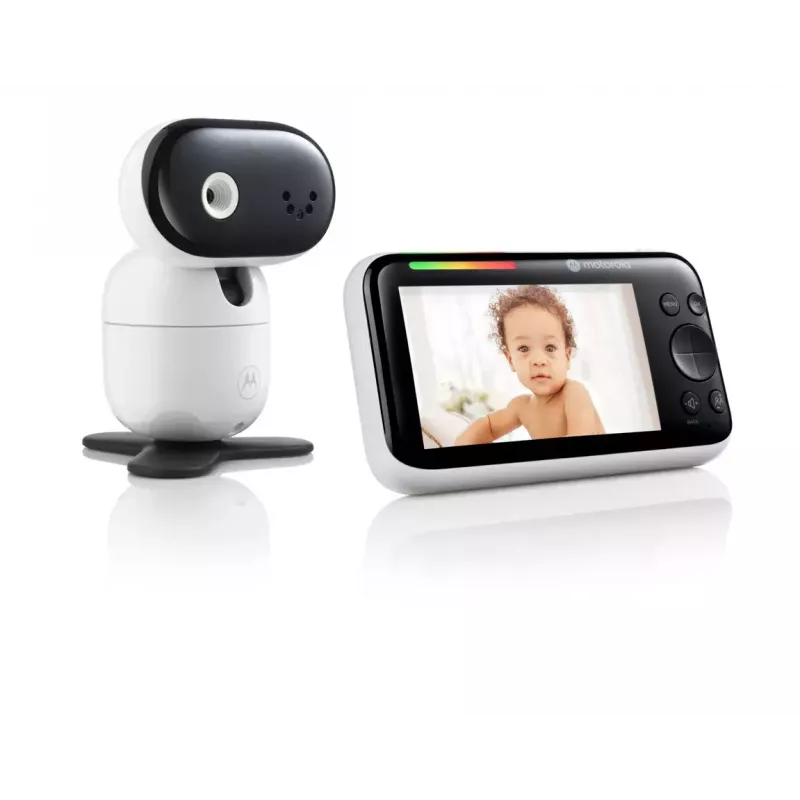 Video baby monitor Motorola PIP1510 z 5,0-calowym wyświetlaczem i zmotoryzowaną kamerą