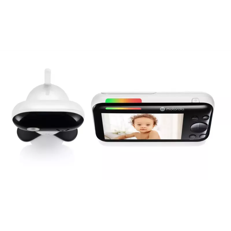 Video baby monitor Motorola PIP1510 z 5,0-calowym wyświetlaczem i zmotoryzowaną kamerą
