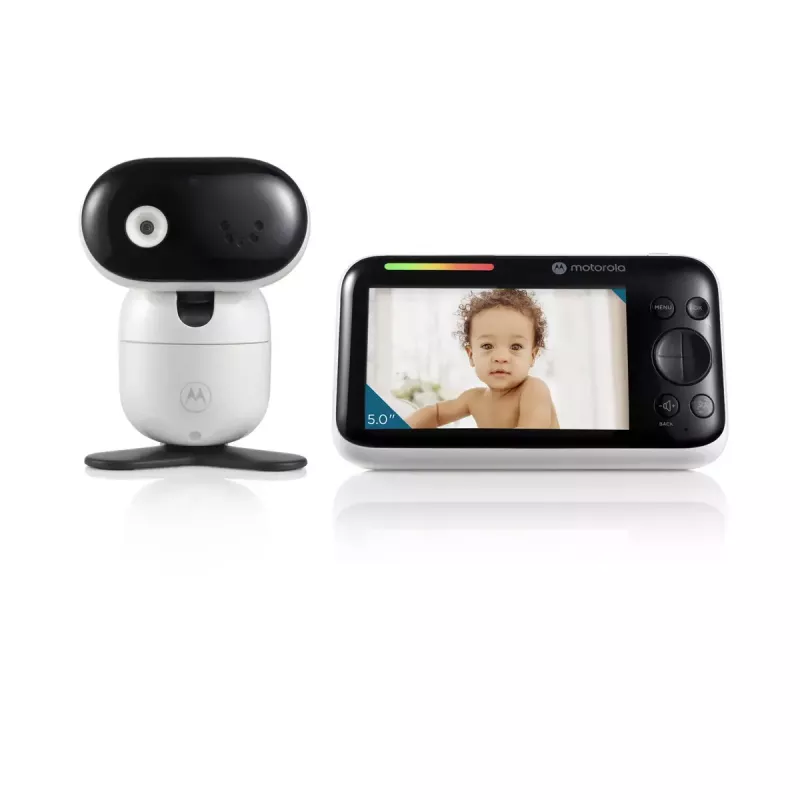 Video baby monitor Motorola PIP1510 z 5,0-calowym wyświetlaczem i zmotoryzowaną kamerą