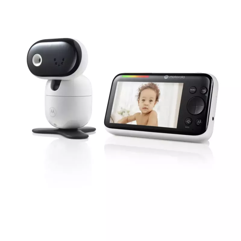 Video baby monitor Motorola PIP1510 z 5,0-calowym wyświetlaczem i zmotoryzowaną kamerą