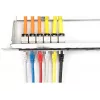 DIGITUS Modularny Panel Patchowy Galwanizowany - ekranowany 24-portowy 24-portowy zaślepka 1U montaż w szafie rack czarny RAL 9005