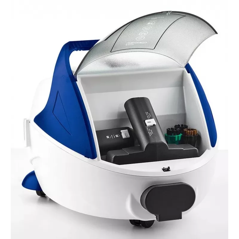 Parownica cylindryczna Polti Pro 100 Eco Power 1900 W czarno-niebiesko-biała