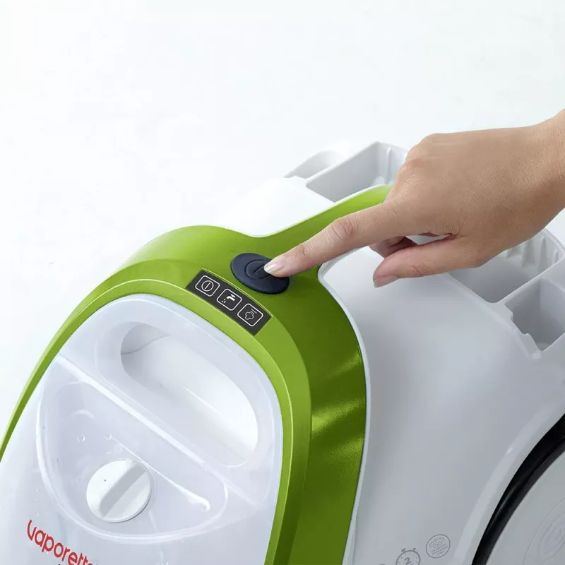Polti Vaporetto Smart 110 Eco Odkurzacz parowy cylindryczny 1500 W Czarny, Zielony, Biały