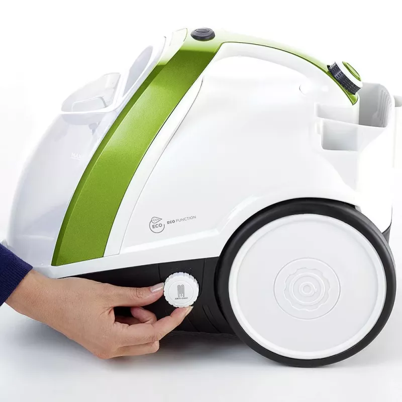 Polti Vaporetto Smart 110 Eco Odkurzacz parowy cylindryczny 1500 W Czarny, Zielony, Biały