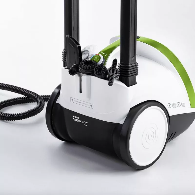 Polti Vaporetto Smart 110 Eco Odkurzacz parowy cylindryczny 1500 W Czarny, Zielony, Biały
