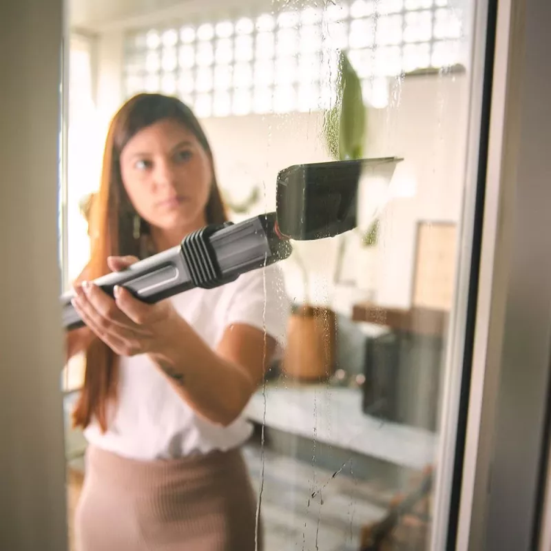 Polti Vaporetto Smart 110 Eco Odkurzacz parowy cylindryczny 1500 W Czarny, Zielony, Biały