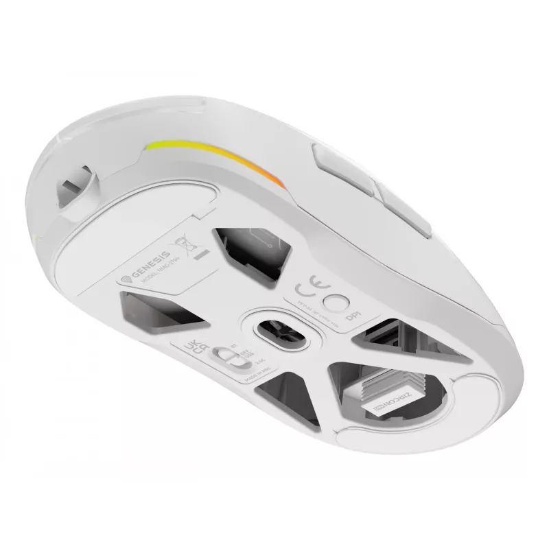 Mysz GENESIS NMG-2194 Gaming Ambidextralna Bluetooth + USB Type-C Optyczna 26000 DPI