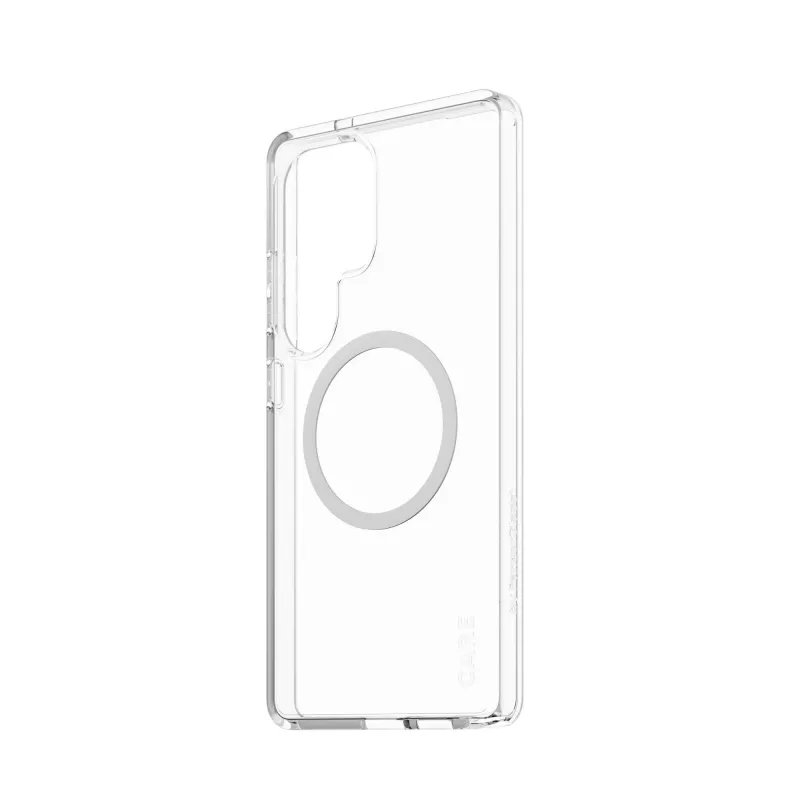 PanzerGlass CARE™ by ® Urban Combat Case Przezroczysty z Białą Qi Samsung Galaxy S25 Ultra