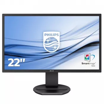Monitor LCD Philips B Line 221B8LJEB/00, 54,6 cm (21,5 cala), 1920 x 1080 pikseli, Full HD, LED, 1 ms, Czarny