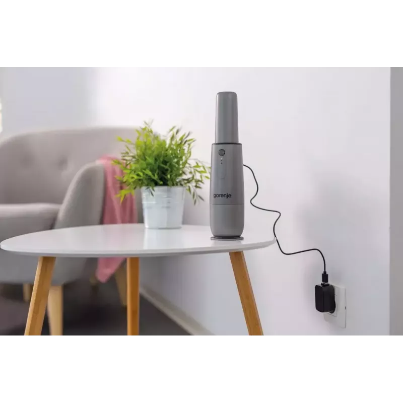 Gorenje MVC72HGA odkurzacz ręczny Szary Bezworkowy