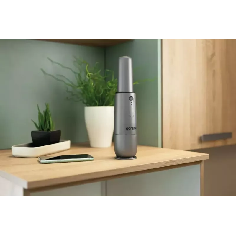 Gorenje MVC72HGA odkurzacz ręczny Szary Bezworkowy