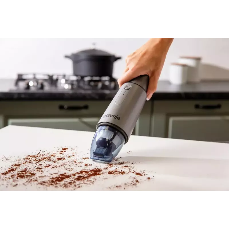 Gorenje MVC72HGA odkurzacz ręczny Szary Bezworkowy