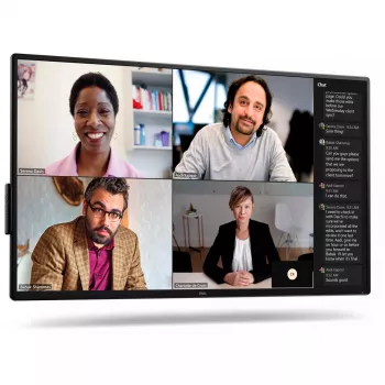 DELL P5525QC Cyfrowy panel informacyjny 138,8 cm (54,6 cala) LCD 400 cd/m² 4K Ultra HD Czarny