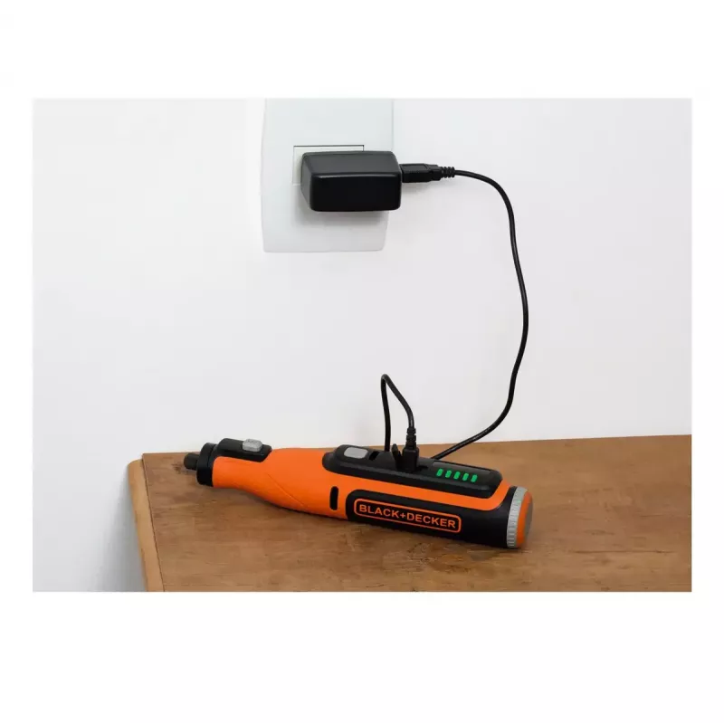 Grawer elektryczny Czarny & Decker BCRT8I-XJ — ręczny precyzyjny grawer, lekka konstrukcja
