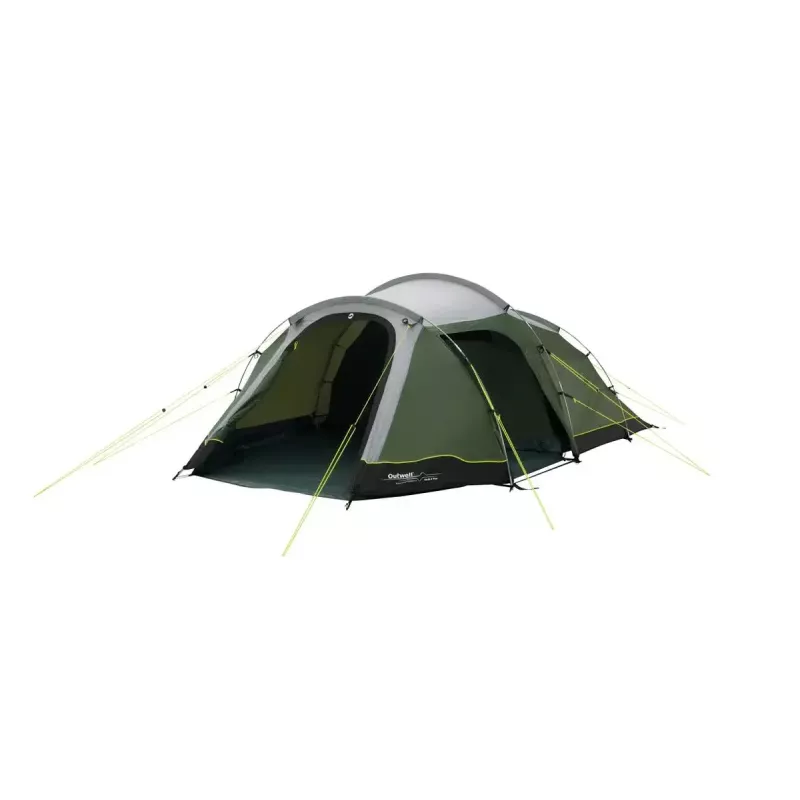 Namiot Outwell Earth 4 Plus — 4-osobowy namiot rodzinny, zielony, model 111485