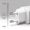 Ładowarka sieciowa Axagon ACU-PD30W 1x QC3.0/AFC/FCP/PD Type-C 30W Biała