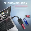 Adapter Axagon ADM2-CM USB-C M.2 NVMe SATA 10Gbps Czarny