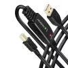 Axagon ADR-210B USB 2.0 A-M -> B-M aktywny kabel łączący/repeater 10m