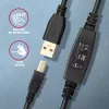Axagon ADR-210B USB 2.0 A-M -> B-M aktywny kabel łączący/repeater 10m
