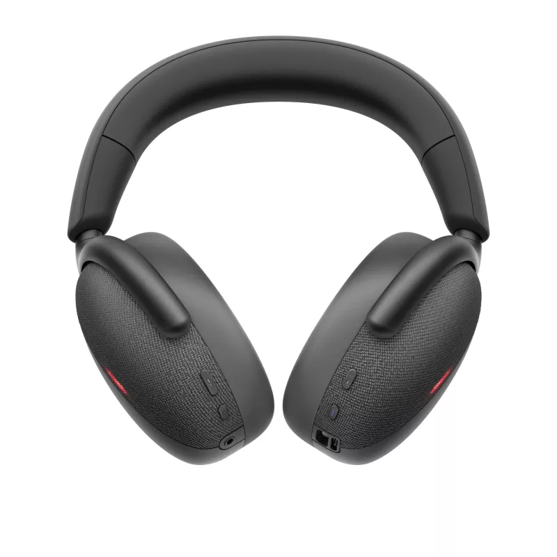 DELL Pro Premium Bezprzewodowy Zestaw Słuchawkowy ANC - WL7024, Przewodowy i Bezprzewodowy, Rozmowy/Muzyka, 20 - 20000 Hz, 297 g, Zestaw słuchawkowy, Czarny