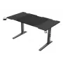 Proste biurko komputerowe GENESIS NDS-2249 Czarny MDF 140x75cm